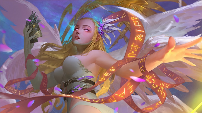 Angewomon from Digimon 4K