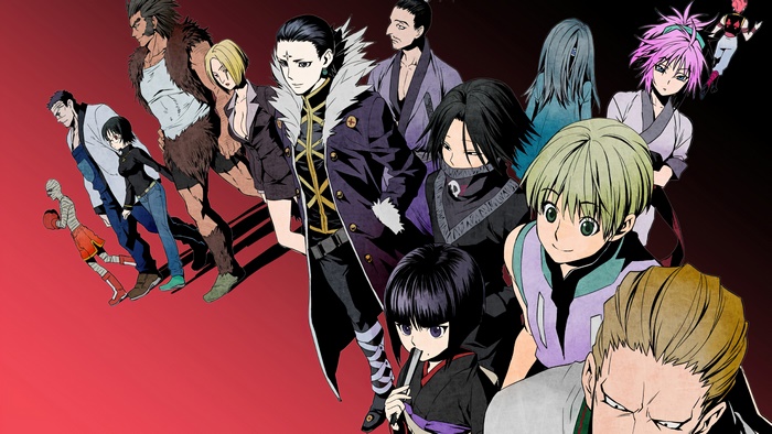 Phantom Troupe members from Hunter x Hunter