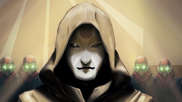 Amon and Equalists from The Legend of Korra 4K