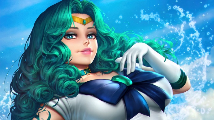 Sailor Neptune from Sailor Moon 4K