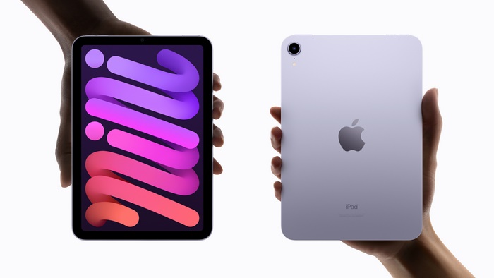 Apple iPad Mini (2021) front and back
