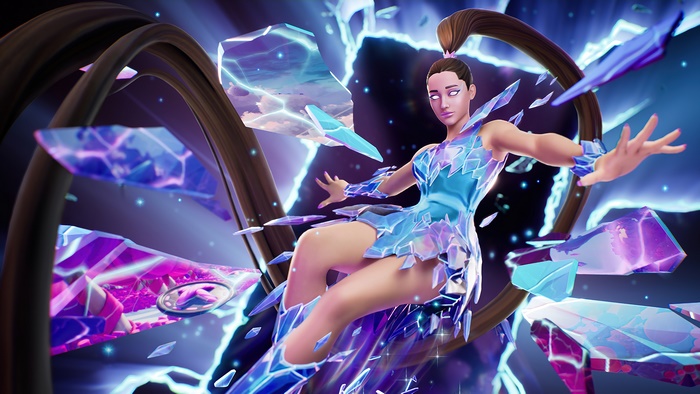 Ariana Grande from Fortnite in 4K