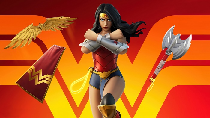 Wonder Woman from Fortnite 4K