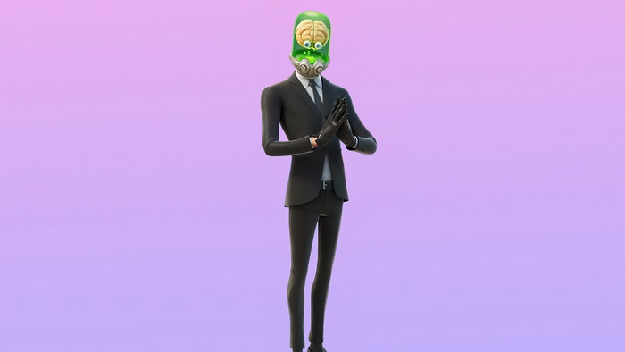 Brainstorm skin from Fortnite 4K