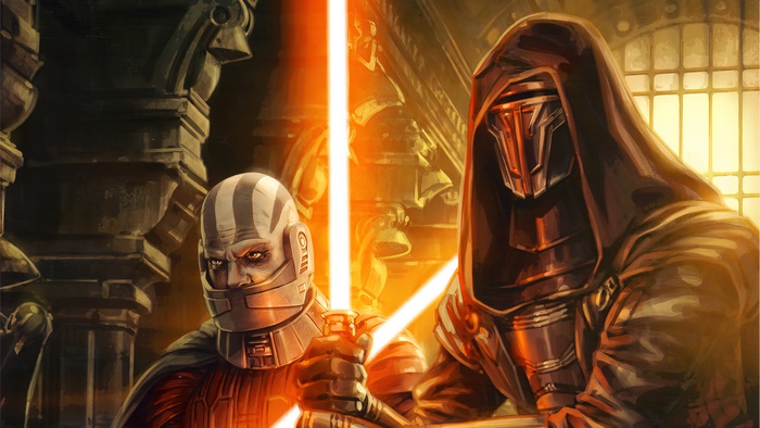 Darth Revan and Darth Malak from Star Wars: Knights of the Old Republic