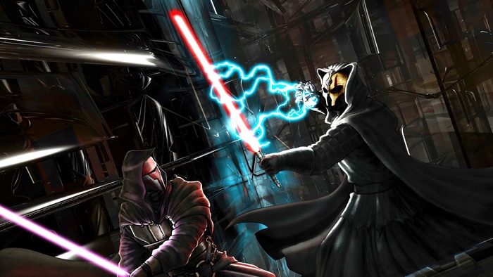 Darth Revan vs Darth Nihilus from Star Wars