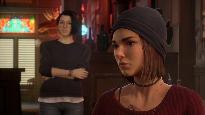 Alex Chen and Steph Gingrich from Life is Strange: True Colors