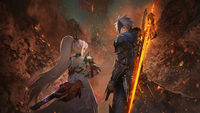 Alphen and Shionne from Tales of Arise in 4K