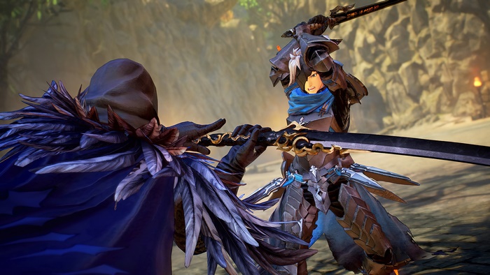Alphen from Tales of Arise in combat