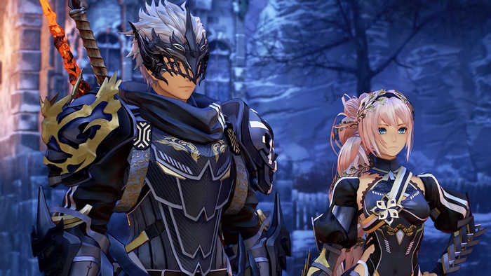 Alphen and Shionne from Tales of Arise