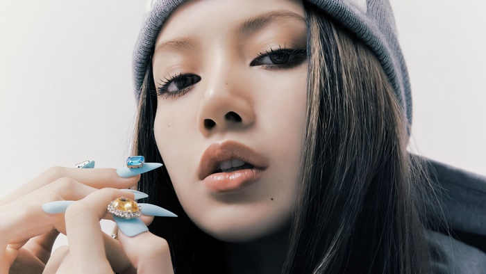 Lisa Close-Up Portrait with Stylish Nails