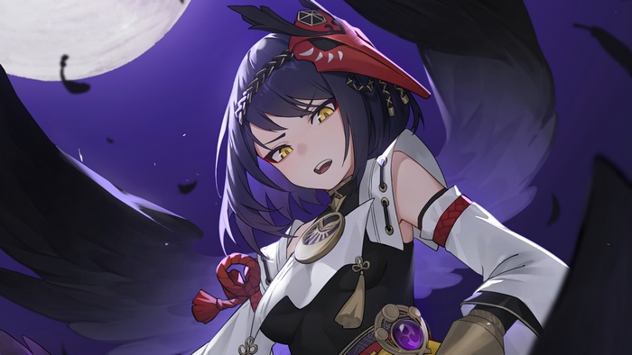 Kujou Sara from Genshin Impact