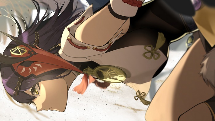Kujou Sara from Genshin Impact