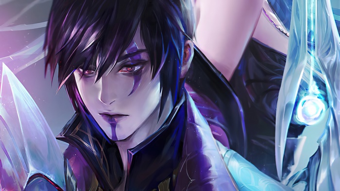 Aphelios and Alune from League of Legends 4K