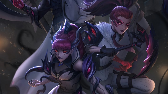 Crime City Akali and Zyra from League of Legends 4K