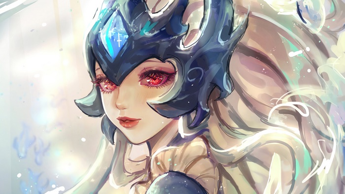 Nami from League of Legends art 4K