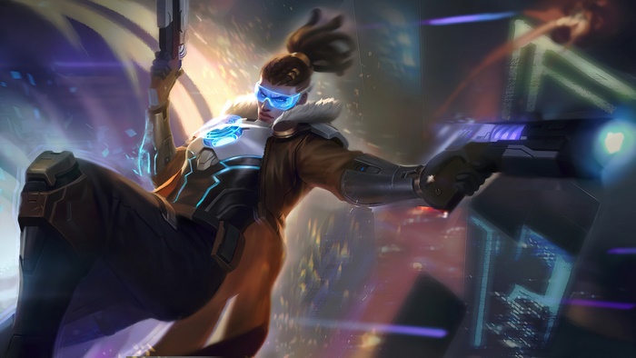 Pulsefire Lucian from League of Legends 4K