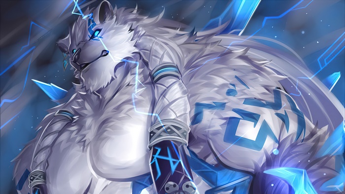 Volibear from League of Legends 4K Artwork