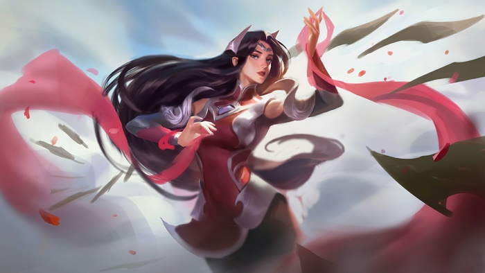 Irelia from League of Legends 4K art