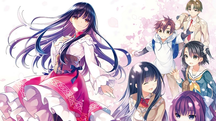 Ayase Miharu and friends from Spirit Chronicles