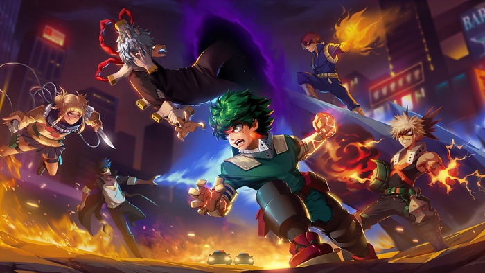 My Hero Academia Intense Battle Scene