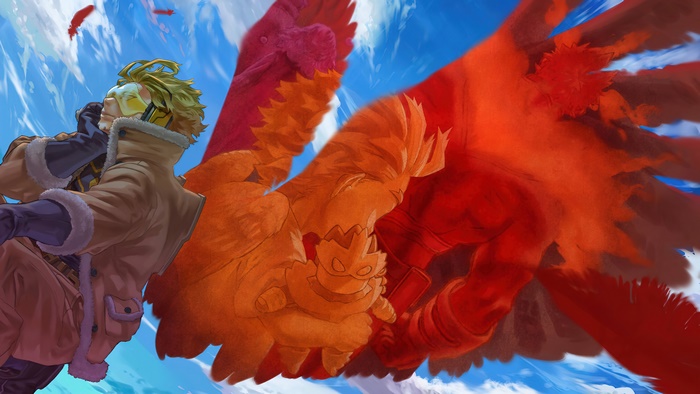 Hawks from My Hero Academia in 4K