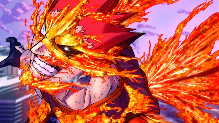 Endeavor from My Hero Academia in 4K