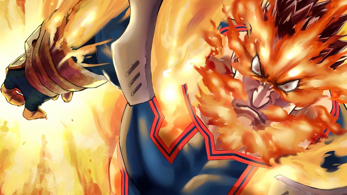 Endeavor from My Hero Academia in 4K