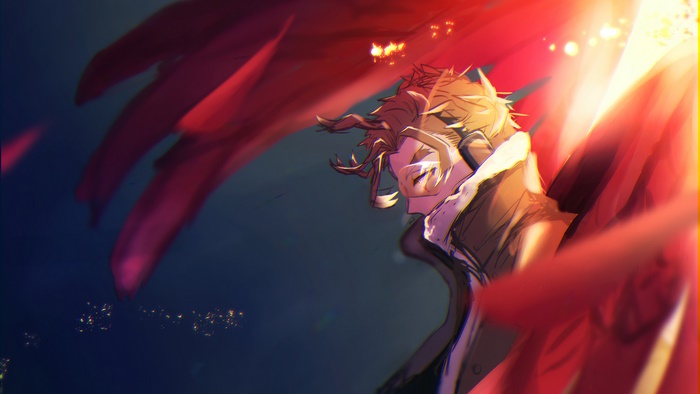 Hawks from My Hero Academia