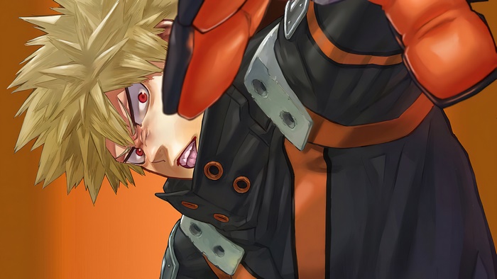 Katsuki Bakugo from My Hero Academia 4K
