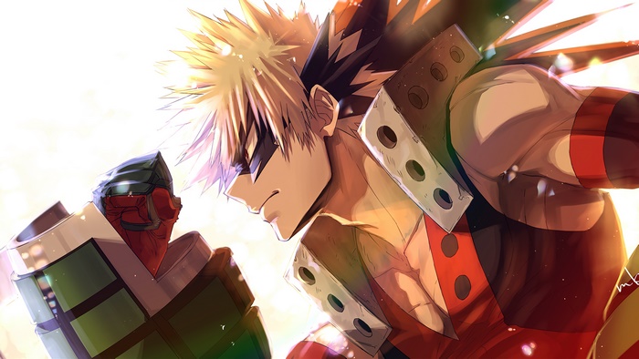 Katsuki Bakugo from My Hero Academia 4K