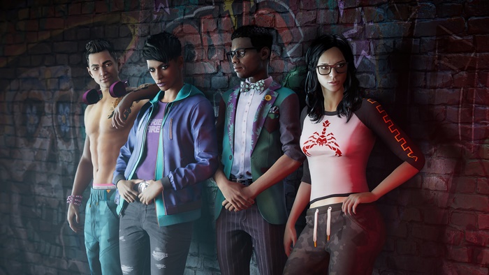 Saints Row Reboot Characters 4K