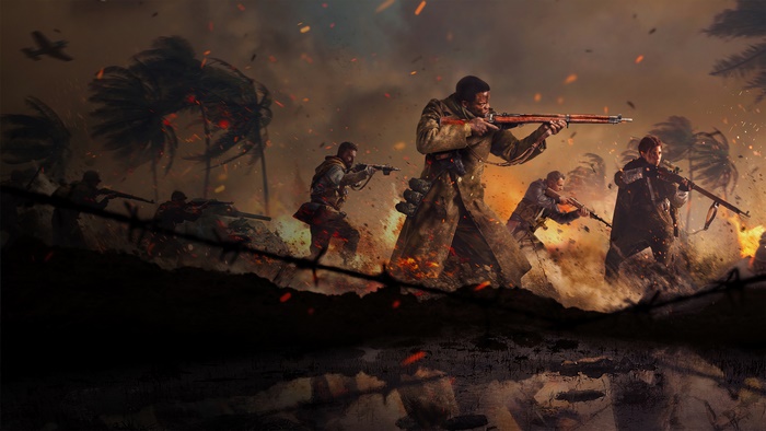Call of Duty Vanguard soldiers in combat