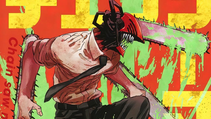 Denji from Chainsaw Man poster 4K