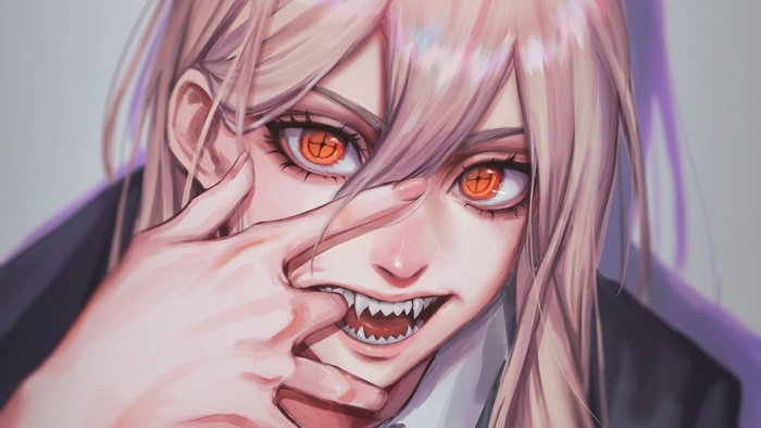 Power from Chainsaw Man in 4K