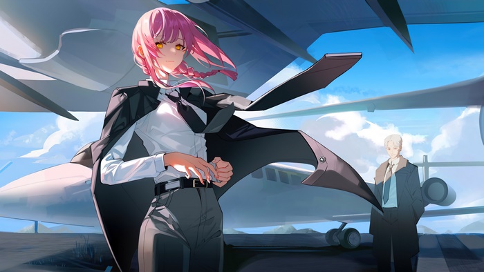 Makima from Chainsaw Man in Art
