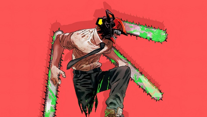 Chainsaw Man Denji in Action Artwork