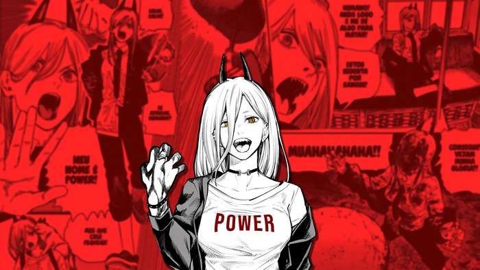 Power from Chainsaw Man in 4K