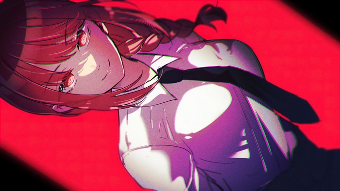 Makima from Chainsaw Man anime 4K