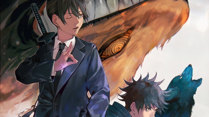 Chainsaw Man and Jujutsu Kaisen Characters in