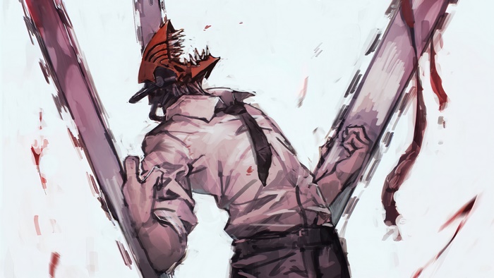 Denji from Chainsaw Man in 4K