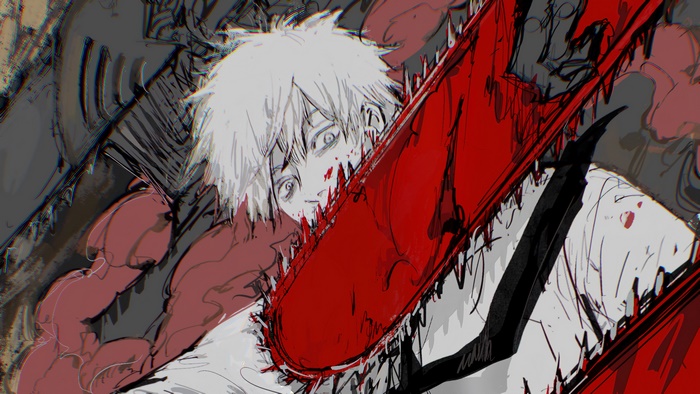 Denji from Chainsaw Man in 4K