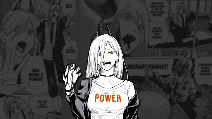 Power from Chainsaw Man in 4K