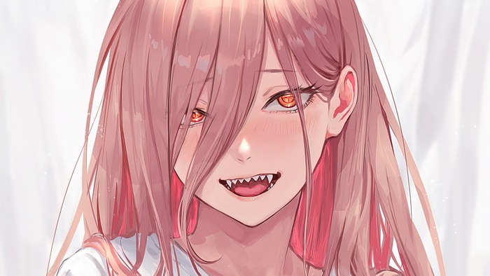 Power from Chainsaw Man Anime in 4K