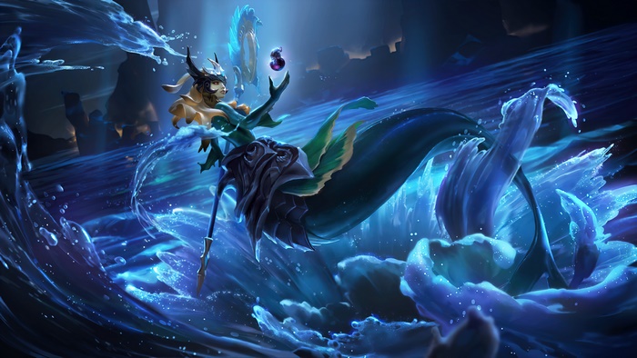 Nami from League of Legends 4K