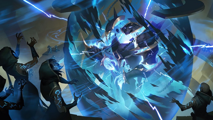 Xerath from League of Legends and Runeterra 4K