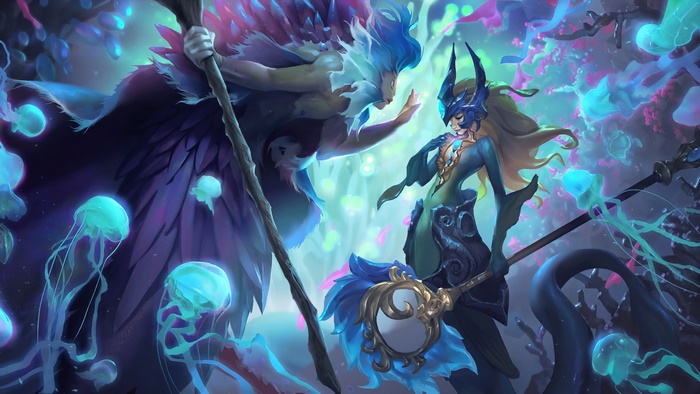 Nami from League of Legends in 4K
