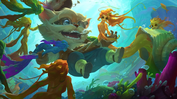Curious Shellfolk from Runeterra