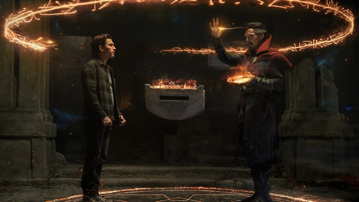Doctor Strange and Peter Parker from Spider-Man: No Way Home