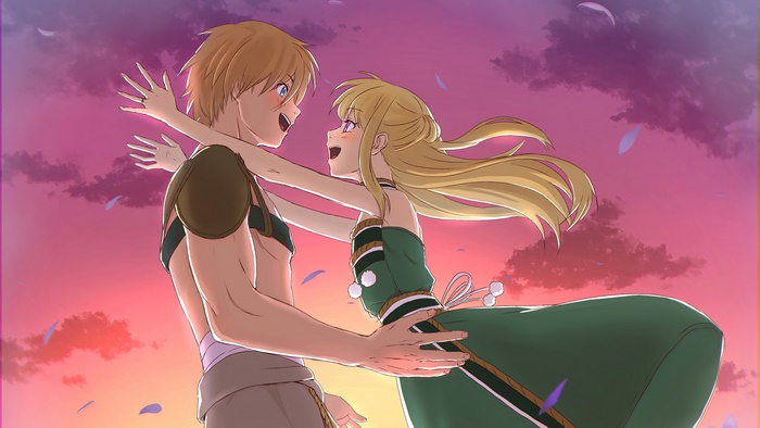 Fushi and Gugu from To Your Eternity 4K